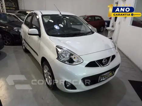 NISSAN MARCH 1.6 SV 16V FLEXSTART 4P MANUAL 4 portas