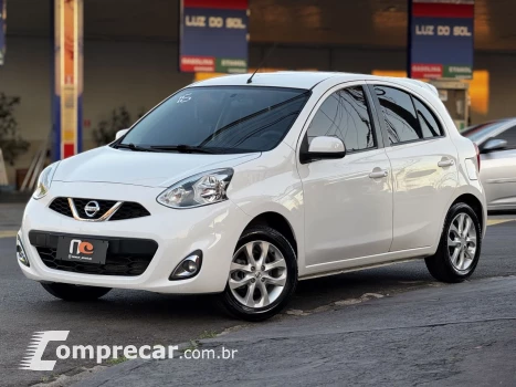 NISSAN MARCH SV 1.6 16V Flex Fuel 4 portas