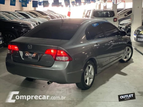CIVIC 1.8 LXS 16V FLEX 4P AUTOMÁTICO