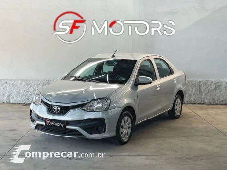 Toyota ETIOS SEDAN - 1.5 X SEDAN 16V 4P MANUAL 4 portas
