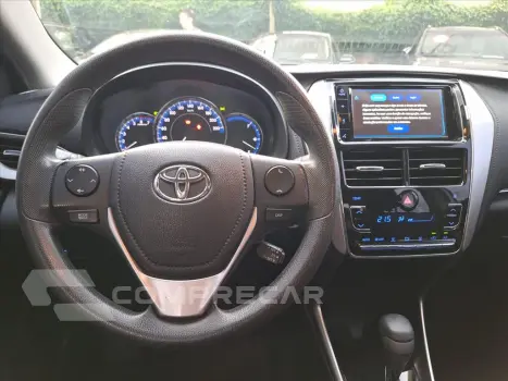 YARIS 1.5 16V FLEX SEDAN XL PLUS CONNECT MULTIDRI
