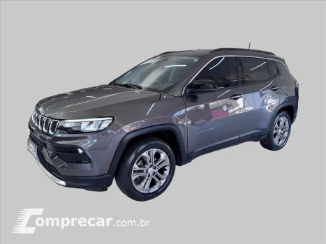 JEEP COMPASS 1.3 T270 TURBO FLEX LONGITUDE AT6 4 portas