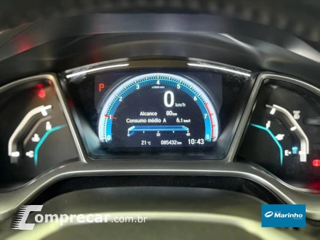 CIVIC 1.5 16V TURBO GASOLINA TOURING 4P CVT