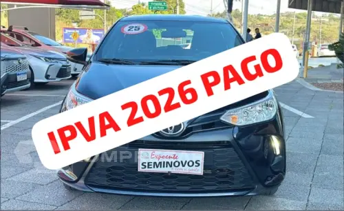 Toyota YARIS 1.5 16V FLEX XL MULTIDRIVE 4 portas