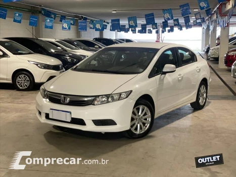 Honda CIVIC 1.8 LXS 16V FLEX 4P AUTOMÁTICO 4 portas