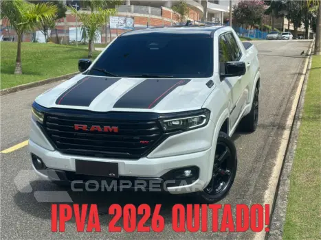 RAM RAMPAGE 2.0 HURRICANE 4 TURBO GASOLINA R/T 4X4 AUTOMÁTICO 4 portas