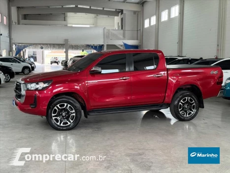 Toyota HILUX 2.8 D-4D TURBO DIESEL CD SRV 4X4 AUTOMÁTICO 4 portas
