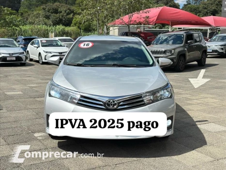 Toyota COROLLA 1.8 GLI 16V FLEX 4P AUTOMÁTICO 4 portas