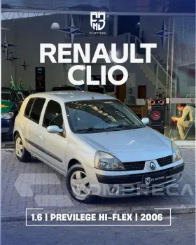 Renault Clio Privilège Hi-Flex 1.6 16V 5p 4 portas