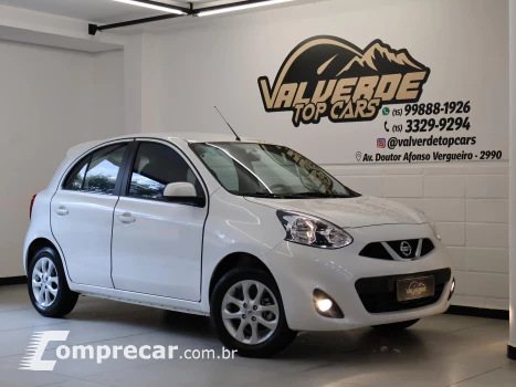 NISSAN MARCH 1.6 SV 16vstart 4 portas