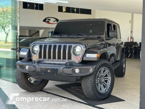 JEEP WRANGLER 2.0 TURBO GASOLINA UNLIMITED OVERLAND 4P 4X4 AT8 4 portas