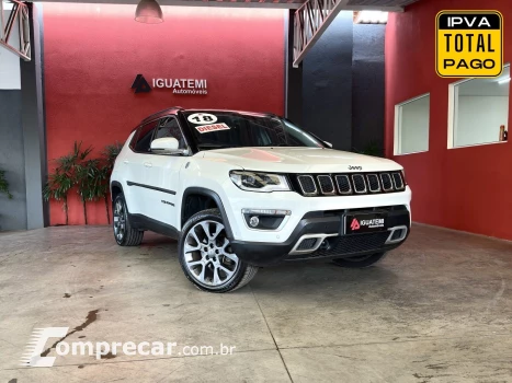 JEEP COMPASS 2.0 16V DIESEL LIMITED 4X4 AUTOMÁTICO 4 portas