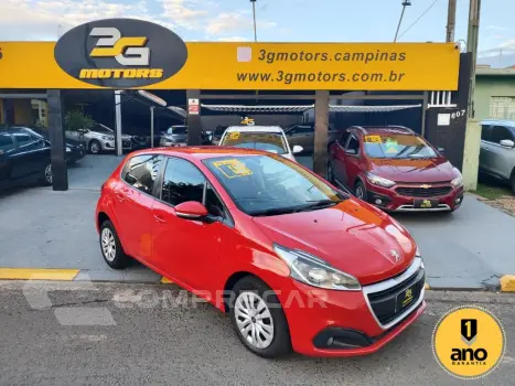 PEUGEOT 208 Active 1.2 Flex 12V 5p Mec. 4 portas