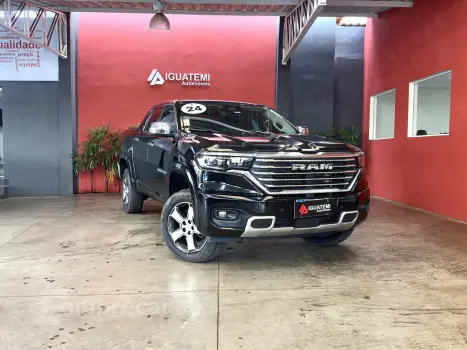 RAM RAMPAGE 2.0 HURRICANE 4 TURBO GASOLINA LARAMIE 4X4 AUTOMÁTIC 4 portas