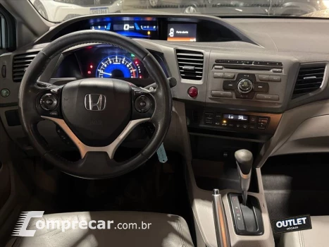 CIVIC 2.0 LXR 16V FLEX 4P AUTOMÁTICO