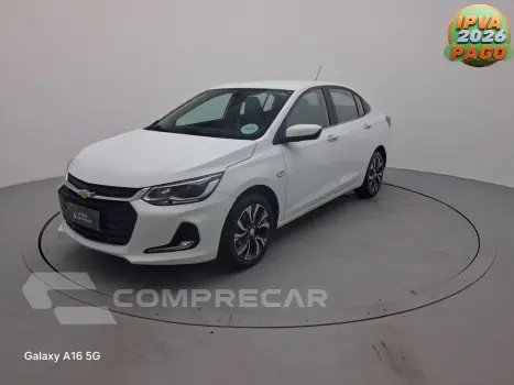 CHEVROLET ONIX 1.0 TURBO FLEX PLUS PREMIER AUTOMÁTICO 4 portas