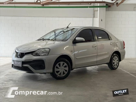 Toyota ETIOS 1.5 XS SEDAN 16V FLEX 4P AUTOMÁTICO 4 portas