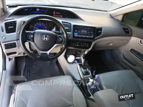 CIVIC 1.8 LXS 16V FLEX 4P AUTOMÁTICO