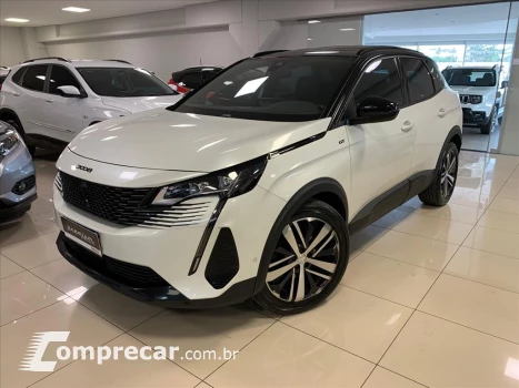 PEUGEOT 3008 1.6 16V THP GASOLINA GT PACK AUTOMÁTICO 4 portas