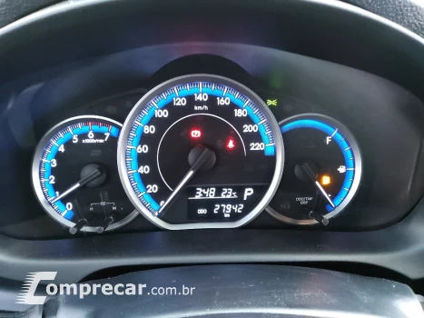 YARIS 1.5 16V FLEX SEDAN XL LIVE MULTIDRIVE