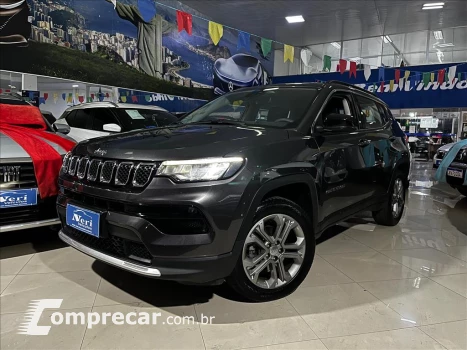 JEEP COMPASS 1.3 T270 TURBO FLEX LONGITUDE AT6 4 portas