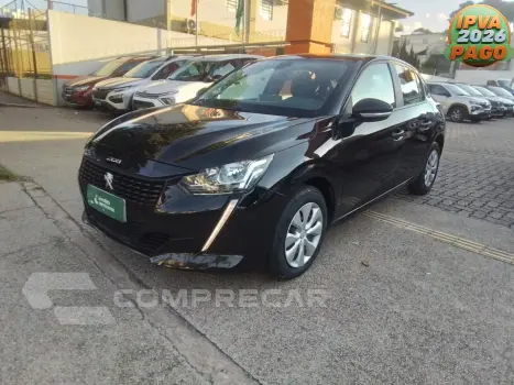 PEUGEOT 208 1.0 6V FLEX LIKE MANUAL 4 portas