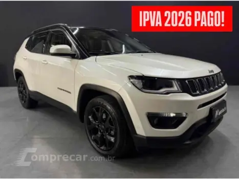 JEEP COMPASS 2.0 16V FLEX LONGITUDE AUTOMÁTICO 4 portas