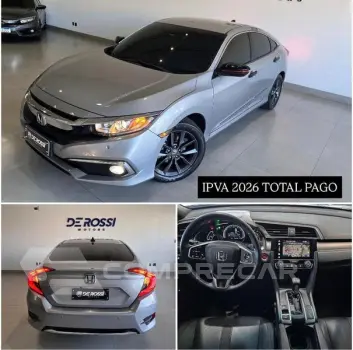 CIVIC SEDAN EXL 2.0 FLEX 16V AUT 4P