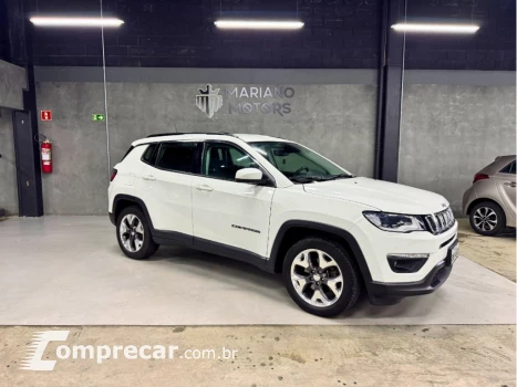 JEEP COMPASS 2.0 16V FLEX LONGITUDE AUTOMÁTICO 4 portas