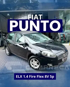 Fiat Punto  ELX 1.4 Fire Flex 8V 5p 4 portas