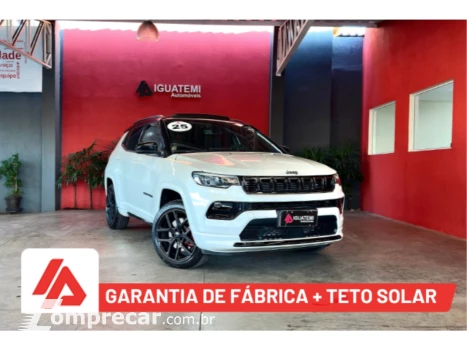 JEEP COMPASS 2.0 HURRICANE 4 TURBO GASOLINA BLACKHAWK AT9 4 portas