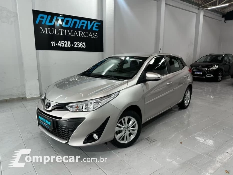 Toyota Yaris Hatch 1.3 16V 4P FLEX XL MULTIDRIVE AUTOMÁTICO CVT 4 portas