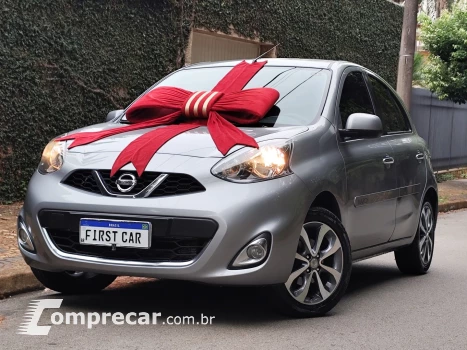 NISSAN MARCH 1.6 SL 16V FLEX 4P MANUAL 4 portas