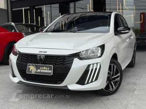 PEUGEOT 208 1.0 TURBO 200 FLEX ALLURE CVT 4 portas