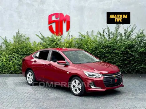 CHEVROLET ONIX 1.0 TURBO FLEX PLUS PREMIER AUTOMÁTICO 4 portas