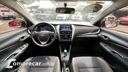 YARIS 1.5 16V FLEX SEDAN XL PLUS CONNECT MULTIDRI