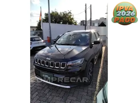 JEEP COMPASS 1.3 T270 TURBO FLEX LONGITUDE AT6 4 portas
