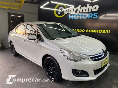 C4 Sedan 1.6 16V 4P FLEX LOUNGE TURBO THP BVA AUTOMÁTICO