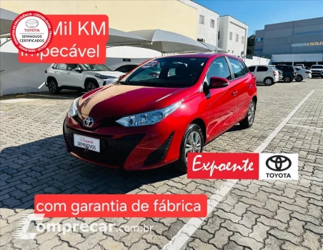 Toyota YARIS 1.5 16V FLEX XL PLUS CONNECT MULTIDRIVE 4 portas