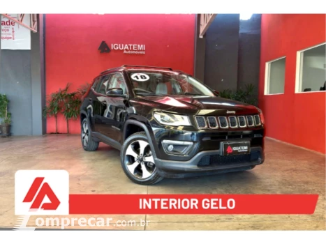 JEEP COMPASS 2.0 16V FLEX LONGITUDE AUTOMÁTICO 4 portas