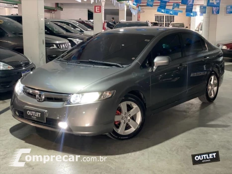 CIVIC 1.8 LXS 16V FLEX 4P AUTOMÁTICO