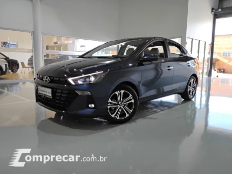 Hyundai HB20S 1.0 TGDI FLEX PLATINUM SAFETY AUTOMÁTICO 4 portas