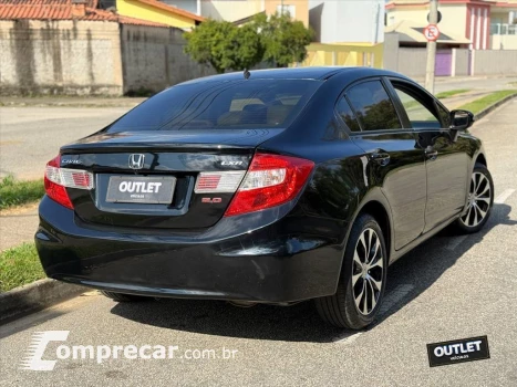 CIVIC 2.0 LXR 16V FLEX 4P AUTOMÁTICO