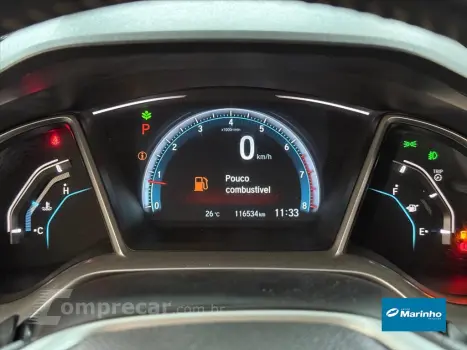 CIVIC 1.5 16V TURBO GASOLINA TOURING 4P CVT