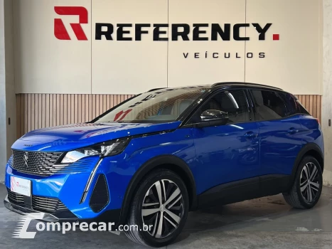 PEUGEOT 3008 1.6 16V THP GASOLINA GT PACK AUTOMÁTICO 4 portas