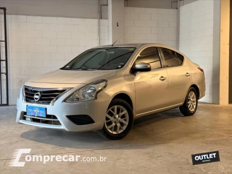NISSAN VERSA 1.6 16V FLEX SV 4P XTRONIC 4 portas