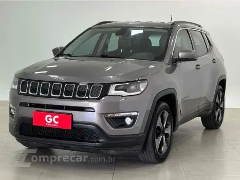 JEEP COMPASS 2.0 16V FLEX LONGITUDE AUTOMÁTICO 4 portas