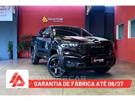 RAM RAMPAGE 2.0 HURRICANE 4 TURBO GASOLINA R/T 4X4 AUTOMÁTICO 4 portas