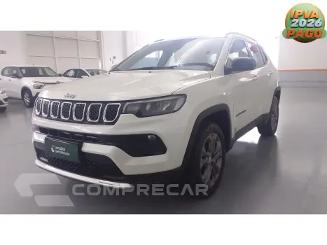 JEEP COMPASS 1.3 T270 TURBO FLEX LONGITUDE AT6 4 portas