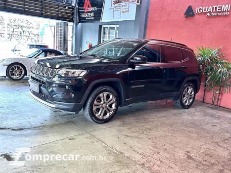 JEEP COMPASS 1.3 T270 TURBO FLEX LONGITUDE AT6 4 portas